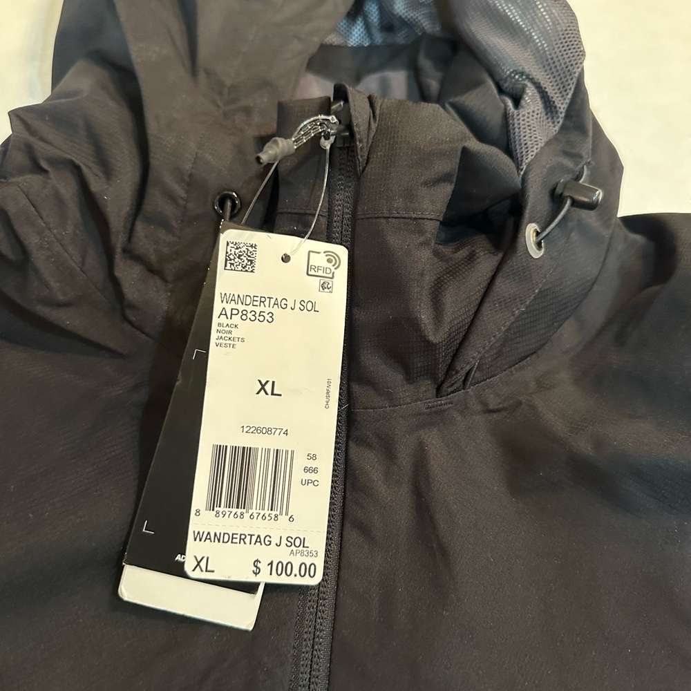 Adidas adult rain jacket size XL